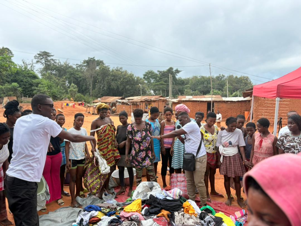 Stacks of Clothes/Donations