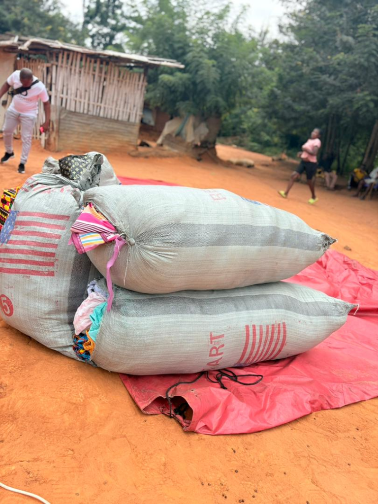 Stacks of Clothes/Donations